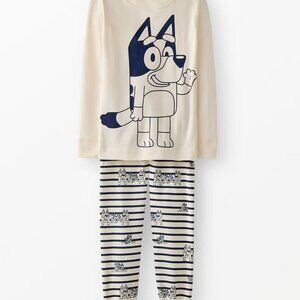 Bluey HannaJams™ Pajama Set - 2T - Navy/white
